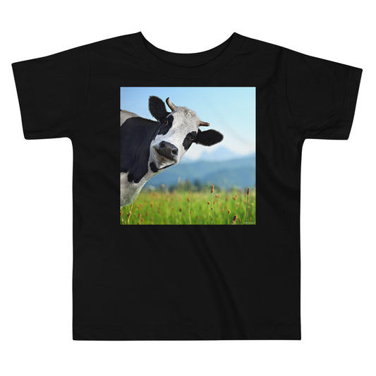 Premium Soft Toddler Tee - There's that Cow Again.