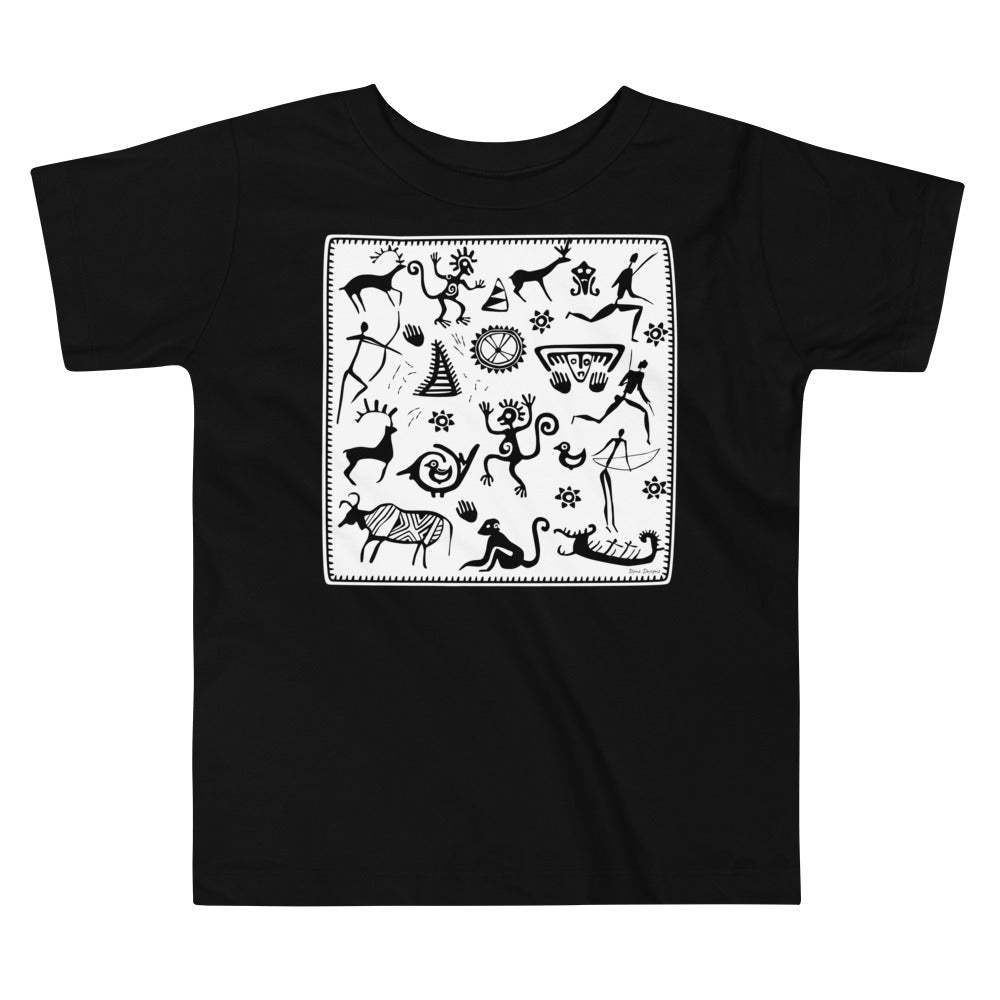 Premium Soft Toddler Tee - Petroglyphs