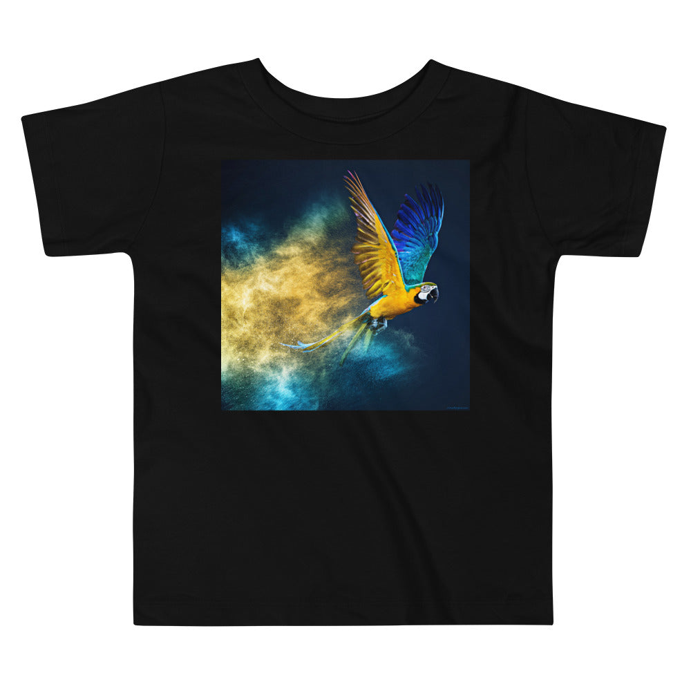 Premium Soft Toddler Tee - Golden Macaw Dust