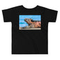 Premium Soft Toddler Tee - Basking Galapagos Marine Iguana