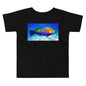Premium Soft Toddler Tee - Parrot Fish