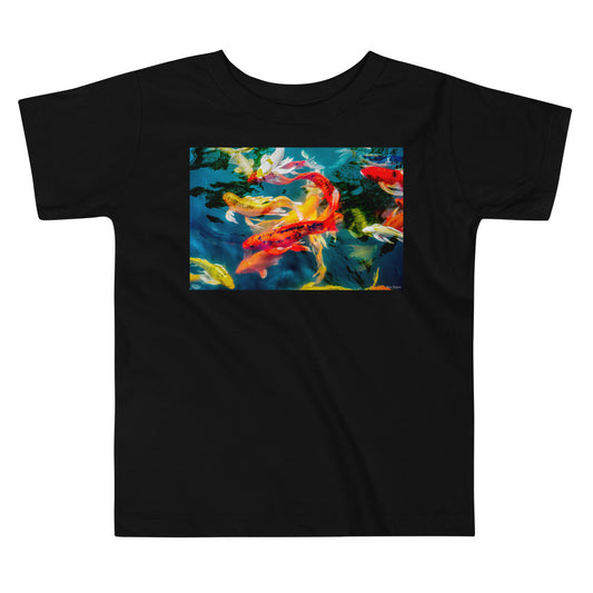 Premium Soft Toddler Tee - Koi Pond