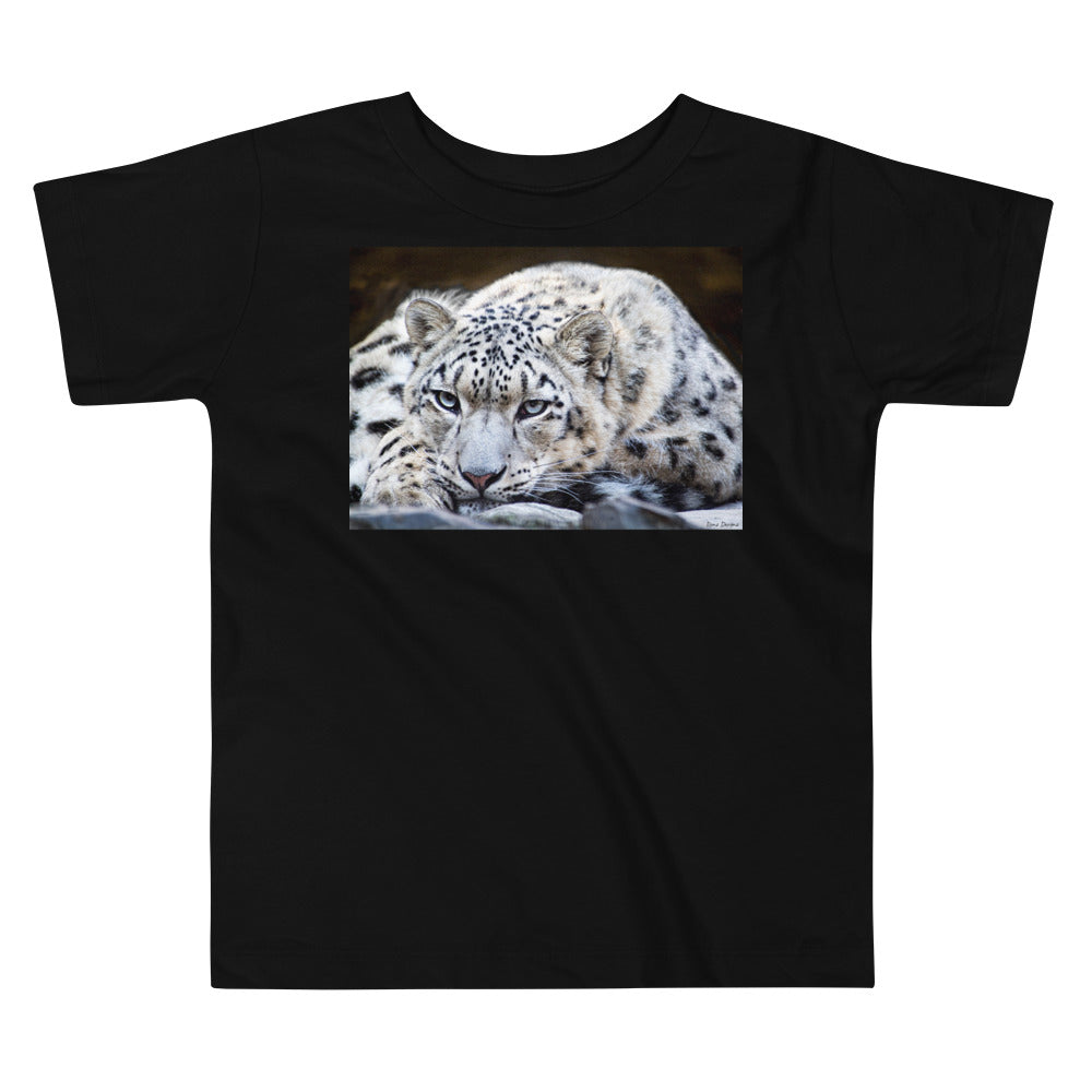 Premium Soft Toddler Tee - Snow Leopard