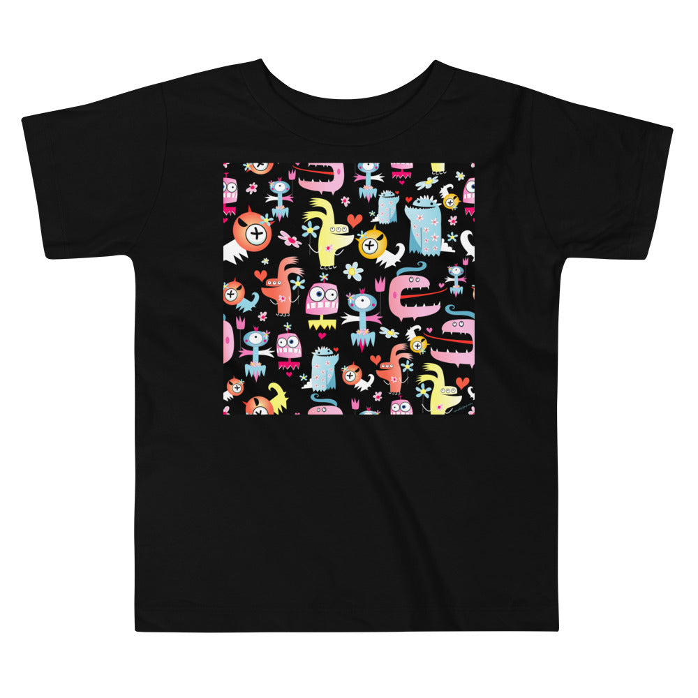 Premium Soft Toddler Tee - Outta Space Monsters