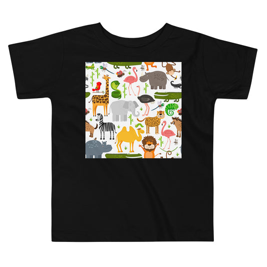 Premium Soft Toddler Tee - All the Animals