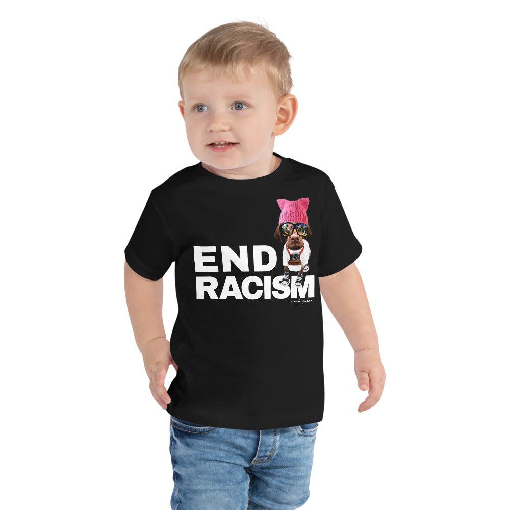 Premium Soft Toddler Tee - End Racism