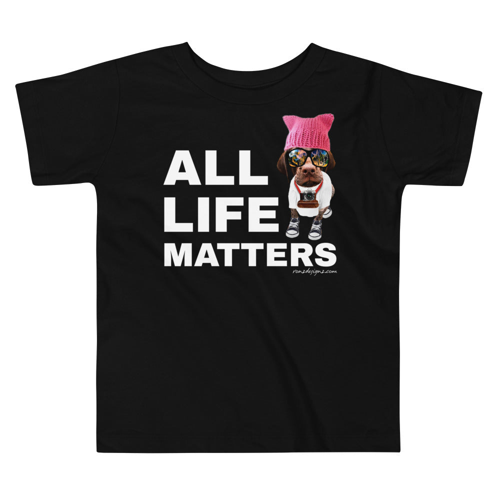 Premium Soft Toddler Tee - All Life Matters