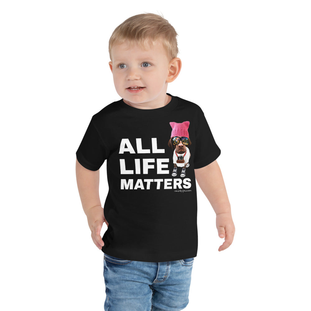 Premium Soft Toddler Tee - All Life Matters