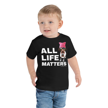 Premium Soft Toddler Tee - All Life Matters
