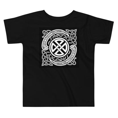 Premium Soft Toddler Tee - Celtic Knots & Norse Runes
