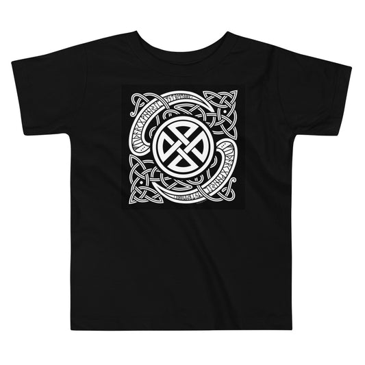 Premium Soft Toddler Tee - Celtic Knots & Norse Runes