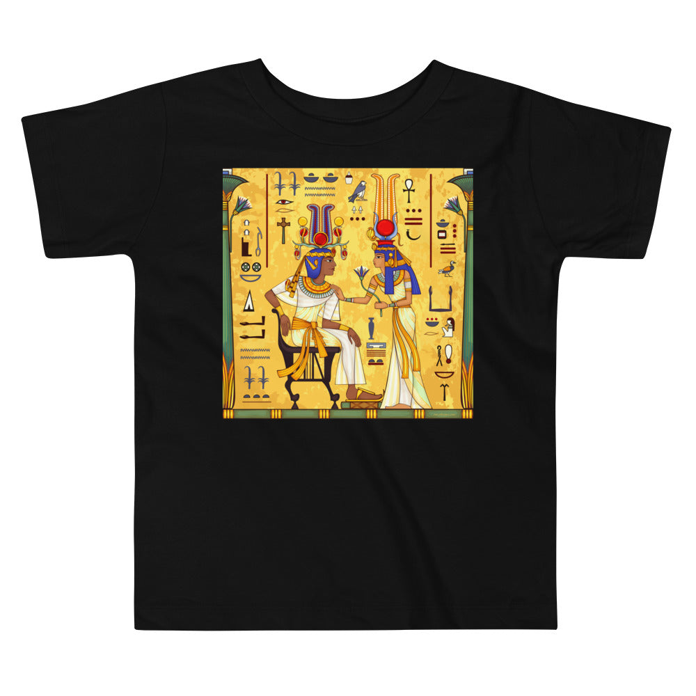 Premium Soft Toddler Tee - Royal Egyptian Couple