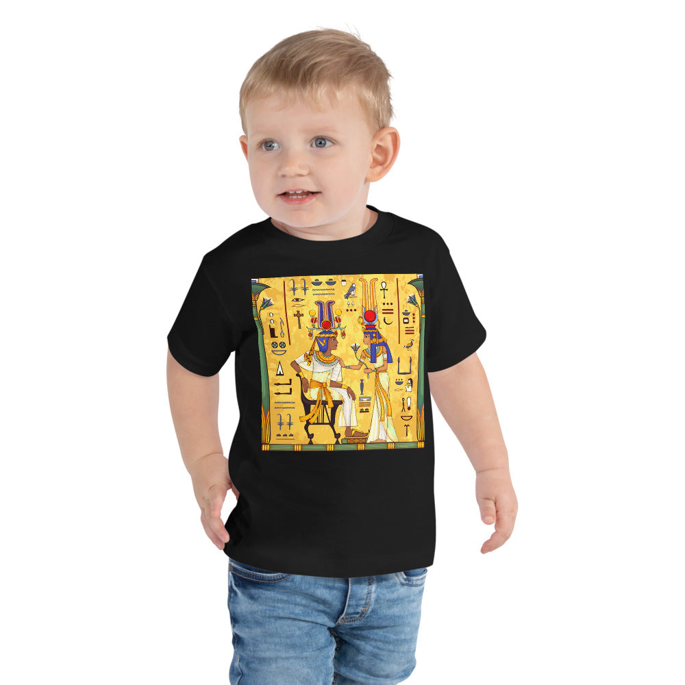 Premium Soft Toddler Tee - Royal Egyptian Couple