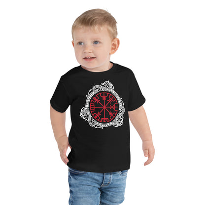 Premium Soft Toddler Tee - Magical Viking Compass