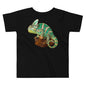 Premium Soft Toddler Tee - Green Vailed Chameleon