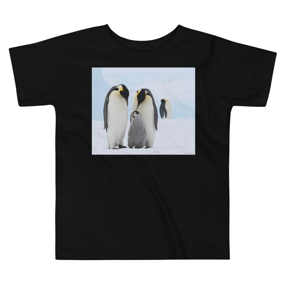 Premium Soft Toddler Tee - Penguin Family
