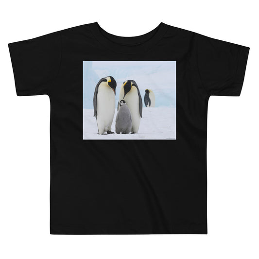 Premium Soft Toddler Tee - Penguin Family