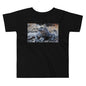 Premium Soft Toddler Tee - Galapagos Blue Marine Iguana