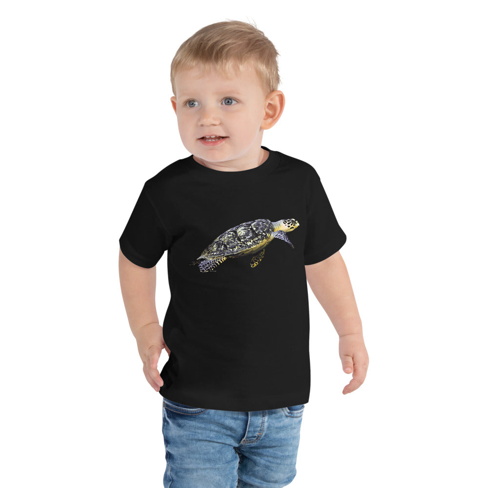 Premium Soft Toddler Tee - Flathead Sea Turtle