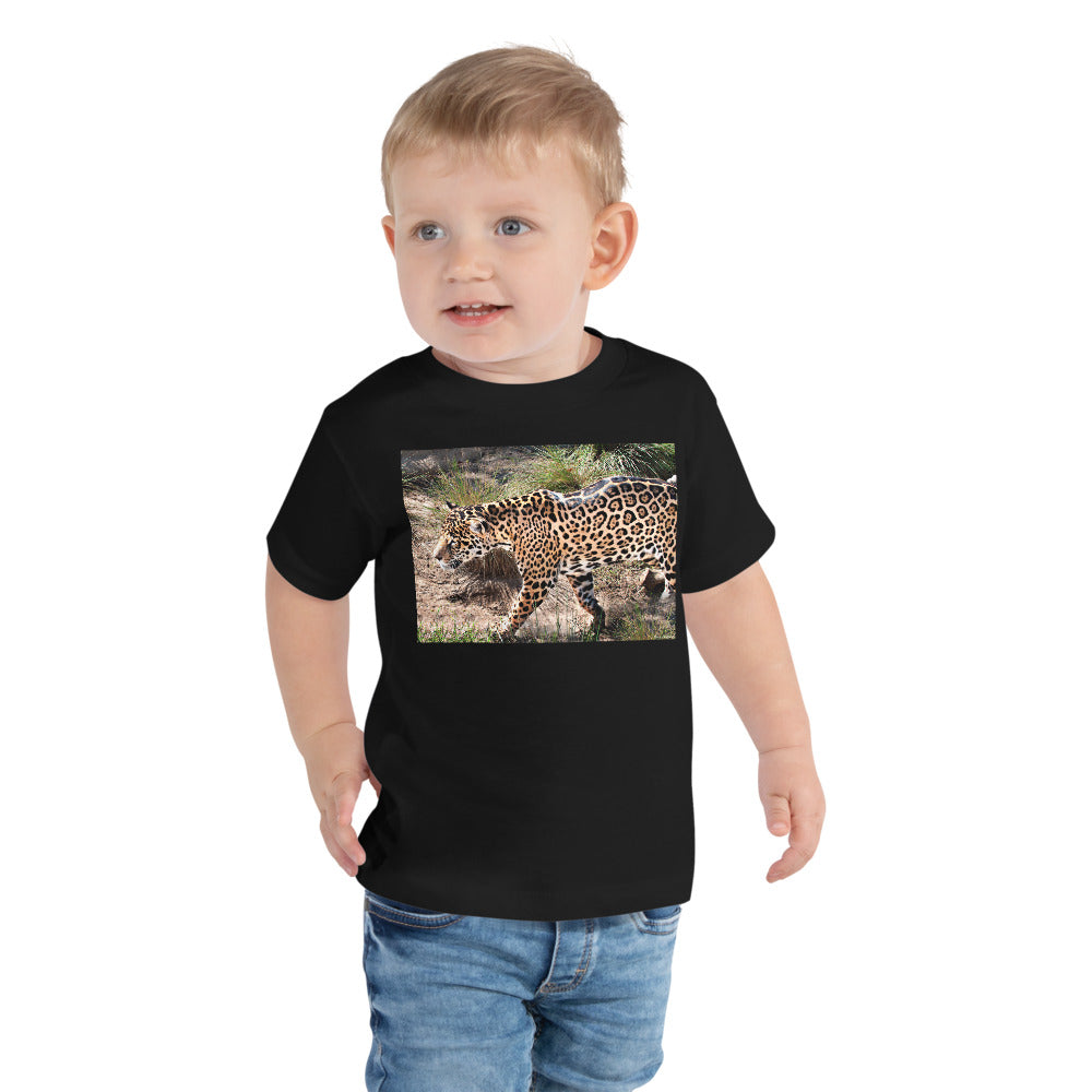 Premium Soft Toddler Tee - Young Leopard