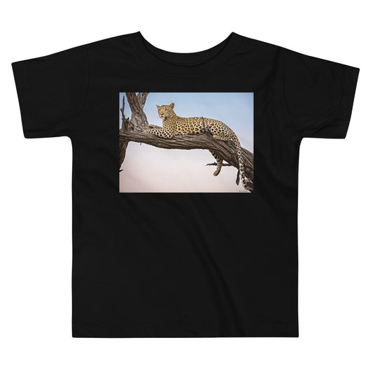 Premium Soft Toddler Tee - Leopard Sunset