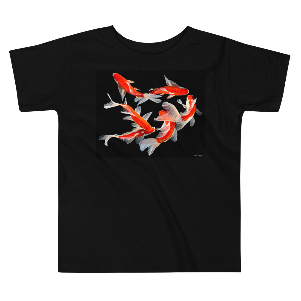 Premium Soft Toddler Tee - Six Koi