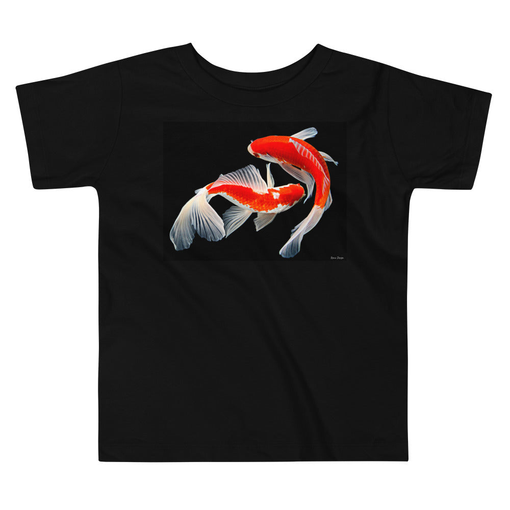 Premium Soft Toddler Tee - Two Koi