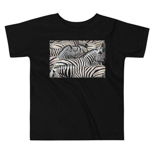 Premium Soft Toddler Tee - Sharp Dressed Zebra