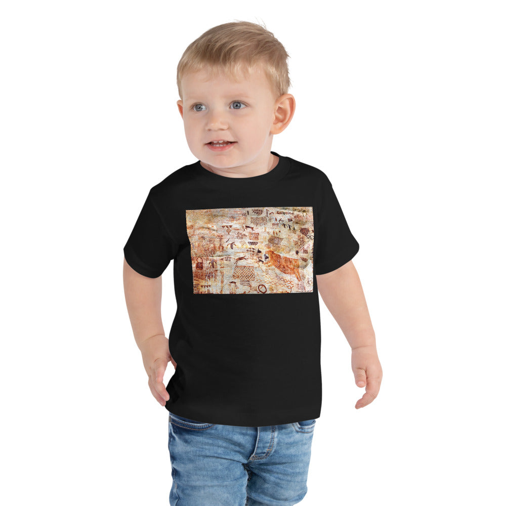 Premium Soft Toddler Tee - 20,000 Year Columbian Old Rock Art