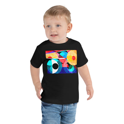 Premium Soft Toddler Tee - Red Eye Abstract