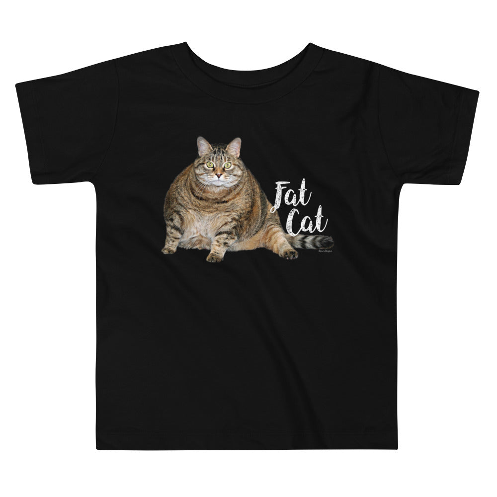 Premium Soft Toddler Tee - Fat Cat