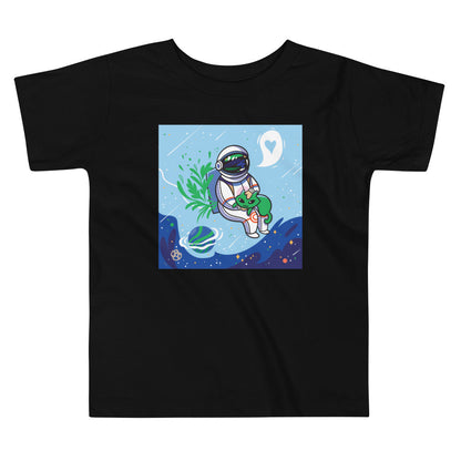 Astronaut & Alien Space Cat: Premium KIds Tee