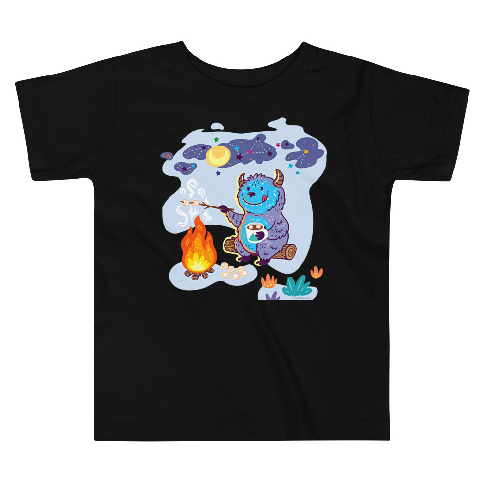Premium Toddler Tee - Yeti Campfire