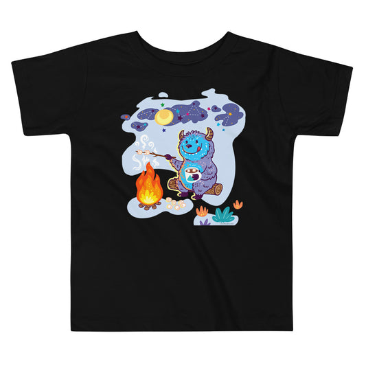 Premium Toddler Tee - Yeti Campfire