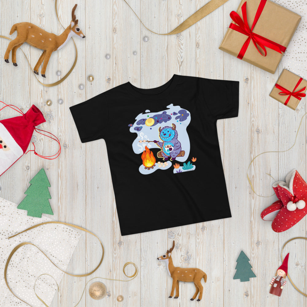 Premium Toddler Tee - Yeti Campfire
