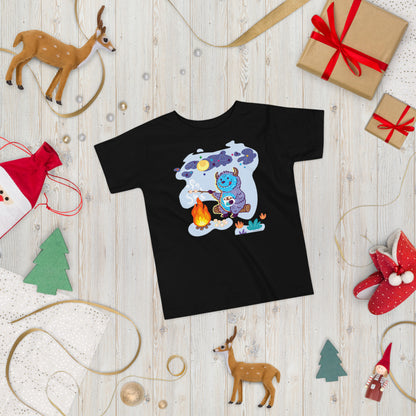 Premium Toddler Tee - Yeti Campfire