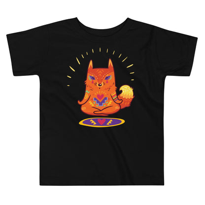 Premium Toddler Tee - Enlightened Hygge Fox
