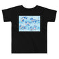 Premium Toddler Tee - Silly Blue Foxes