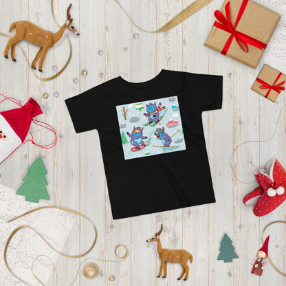 Premium Toddler Tee - Yeti Winter Madness!