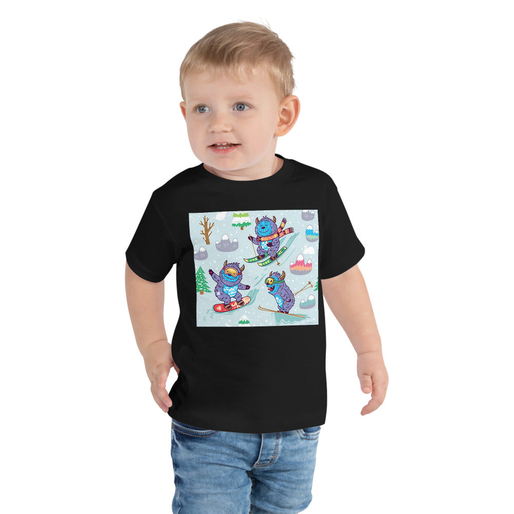 Premium Toddler Tee - Yeti Winter Madness!