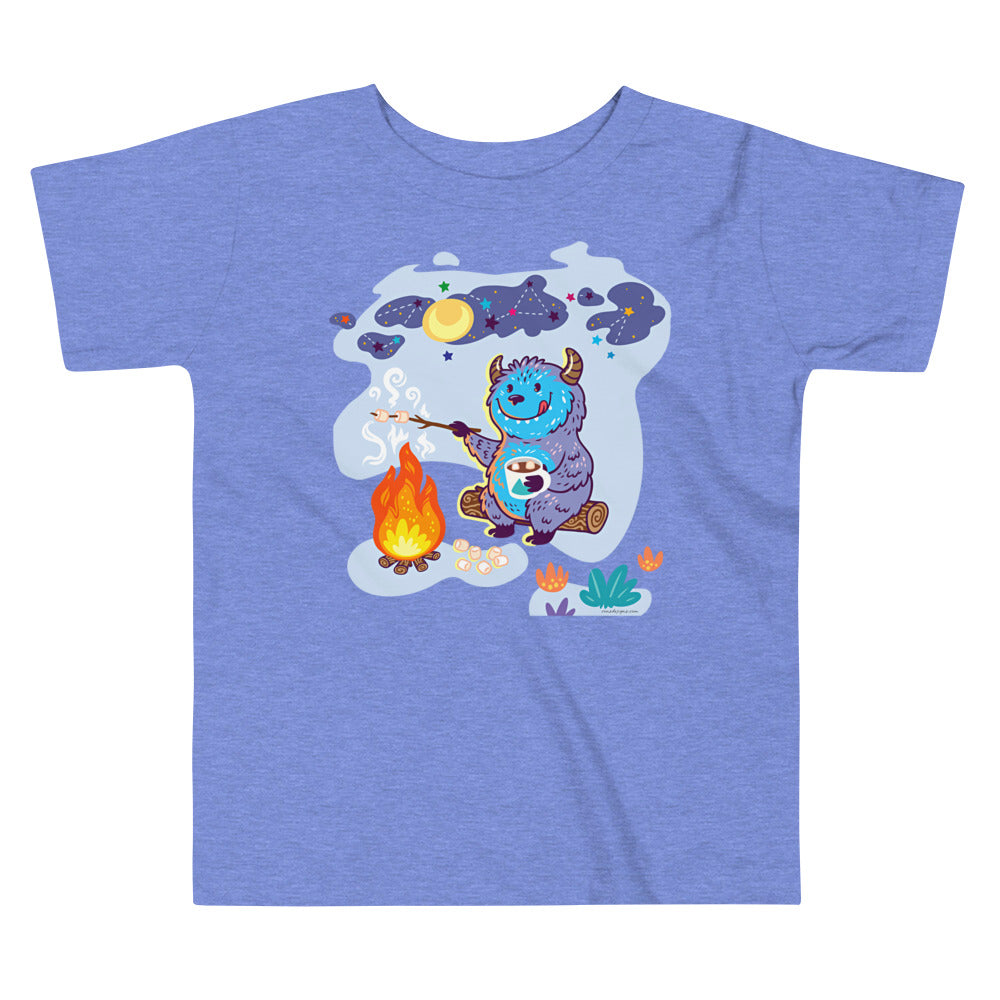 Premium Toddler Tee - Yeti Campfire