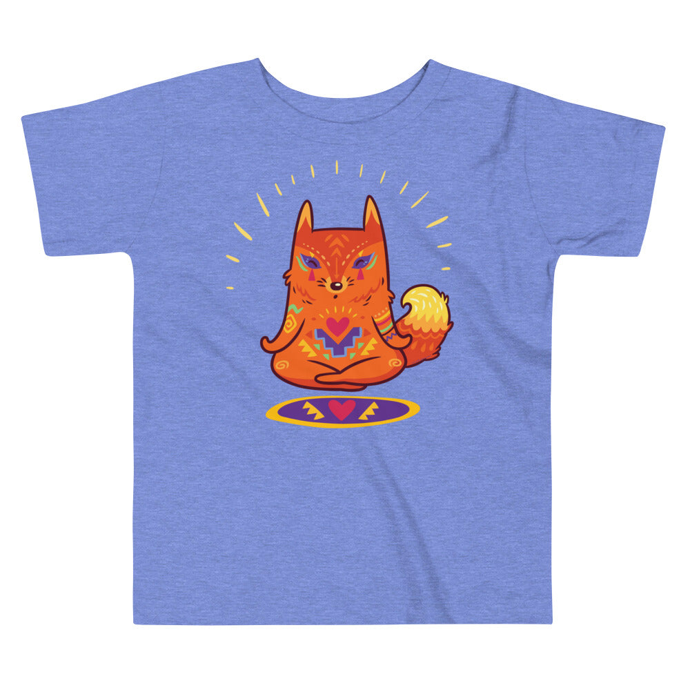 Premium Toddler Tee - Enlightened Hygge Fox