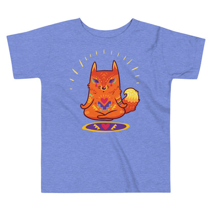 Premium Toddler Tee - Enlightened Hygge Fox