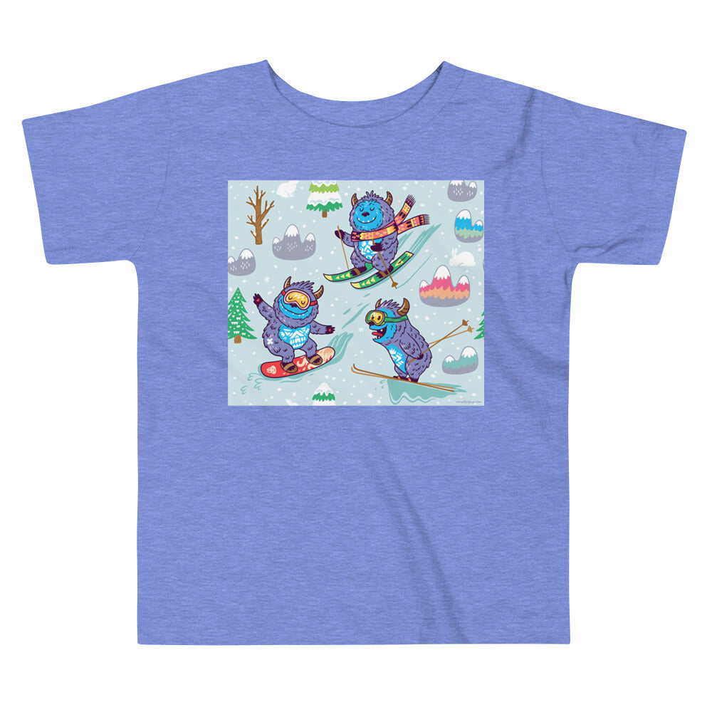 Premium Toddler Tee - Yeti Winter Madness!