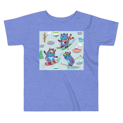 Premium Toddler Tee - Yeti Winter Madness!