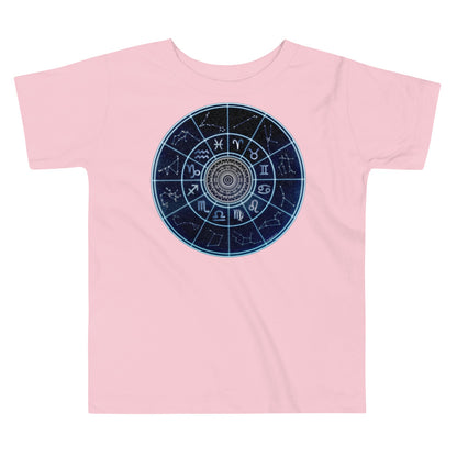 Premium Soft Toddler Tee - Astrological Heavenly Circle