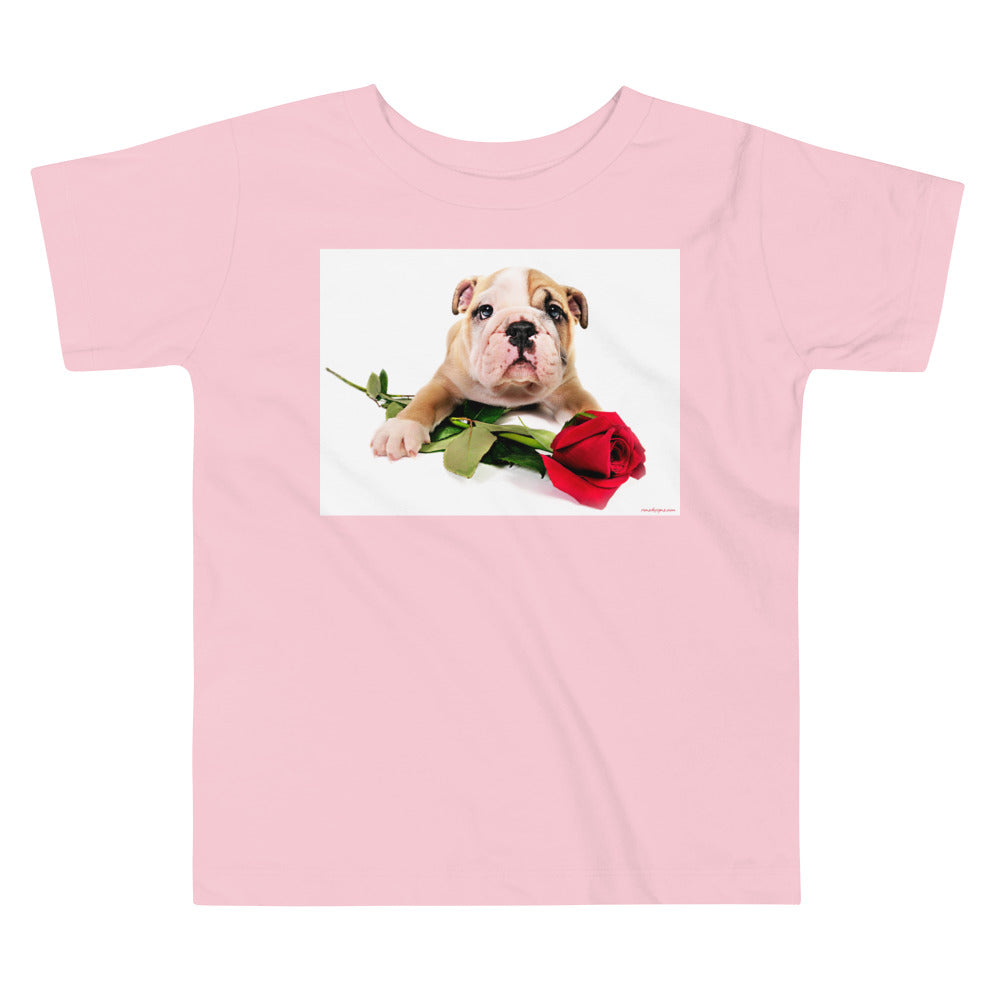 Premium Soft Toddler Tee - Love Puppy