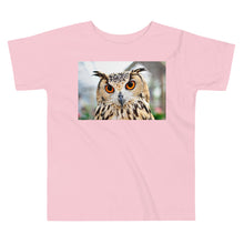 Load image into Gallery viewer, Premium Soft Toddler Tee - Orange Eyed Owl
