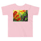 Premium Soft Crew Neck - Red Flowers Watercolor #1