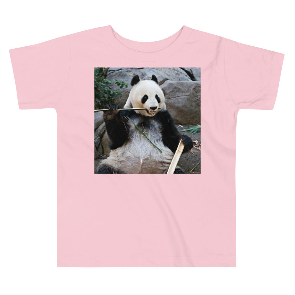 Premium Soft Toddler Tee - Bamboo Panda